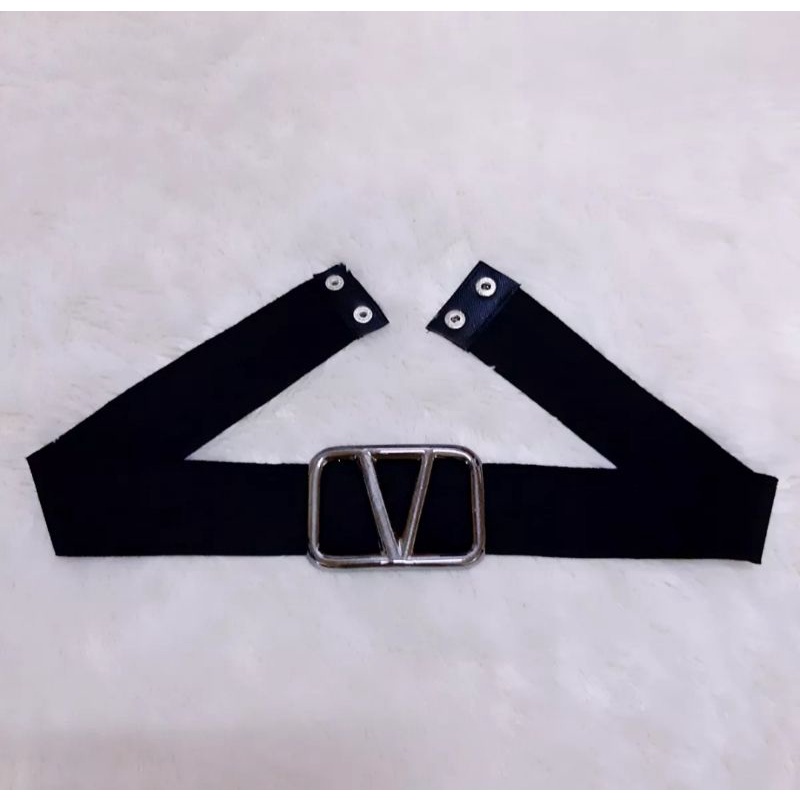 [BISA COD] Ikat Pinggang Karet Elastis Wanita Belt V Tali Pinggang Wanita Belt H Kekinian Terbaru Karet Melar Fashion Wanita