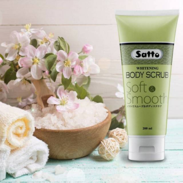 Body scrub Satto Whitening Soft &amp; Smooth 200ml