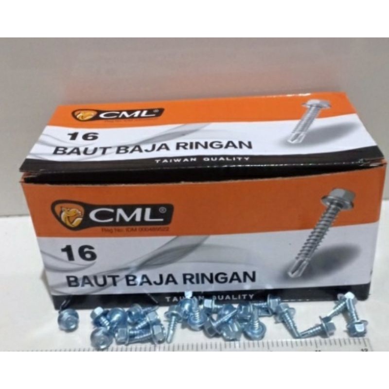 Baut Baja Ringan / Skrup Baja Ringan 10 x 16CAMEL