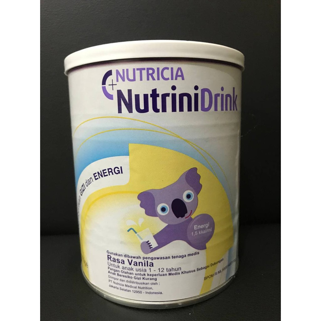 

Nutricia Nutrinidrink powder Vanilla 400gr