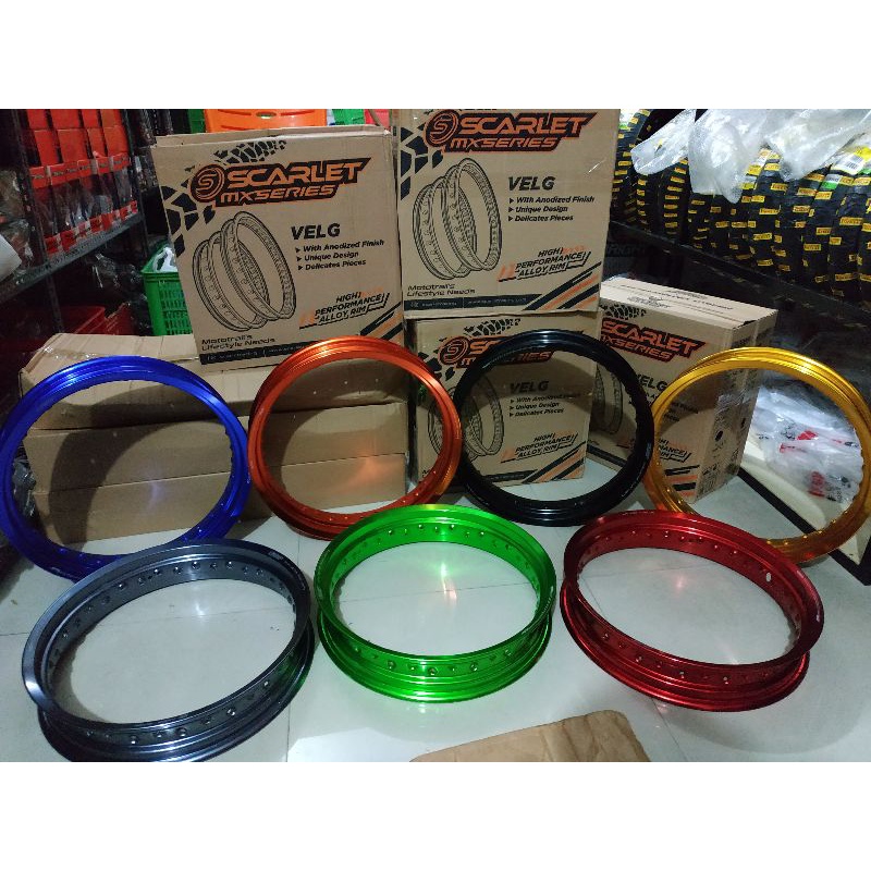 Velg Scarlet Racing Supermoto 300/350 lingkar ring 17