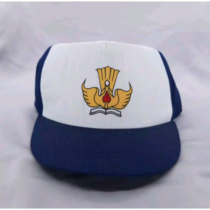 Topi SMP Biru putih