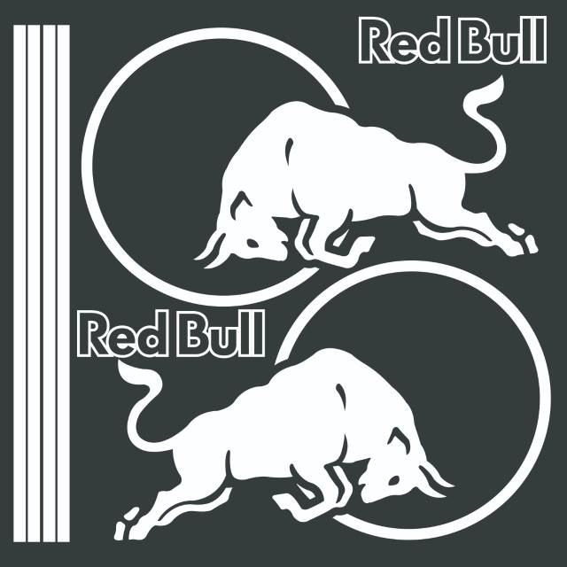 

Stiker cutting redbull