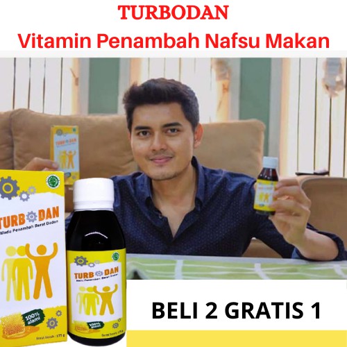 (BISA COD) Turbodan Vitamin Penggemuk Badan