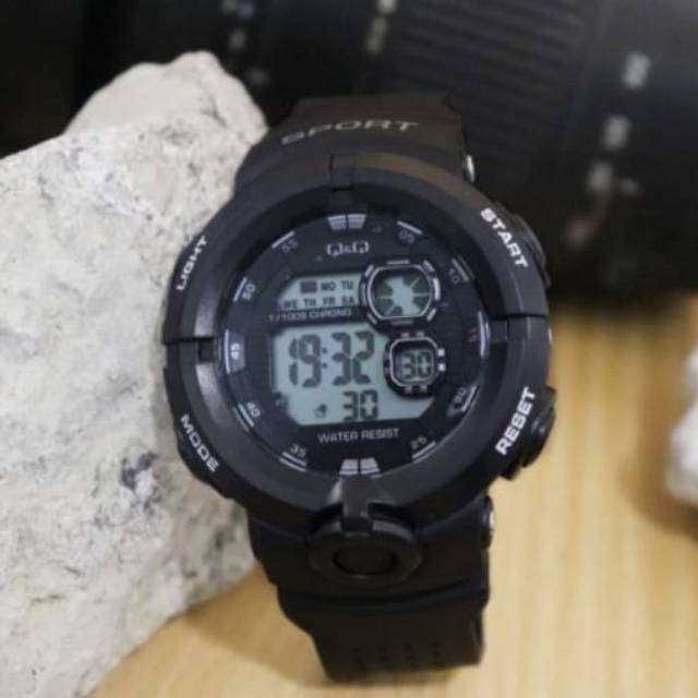 JAM ANAK LAKI PRIA JAM QQ QNQ Q&Q DIGITAL SPORT RUBERR TEK OWEW