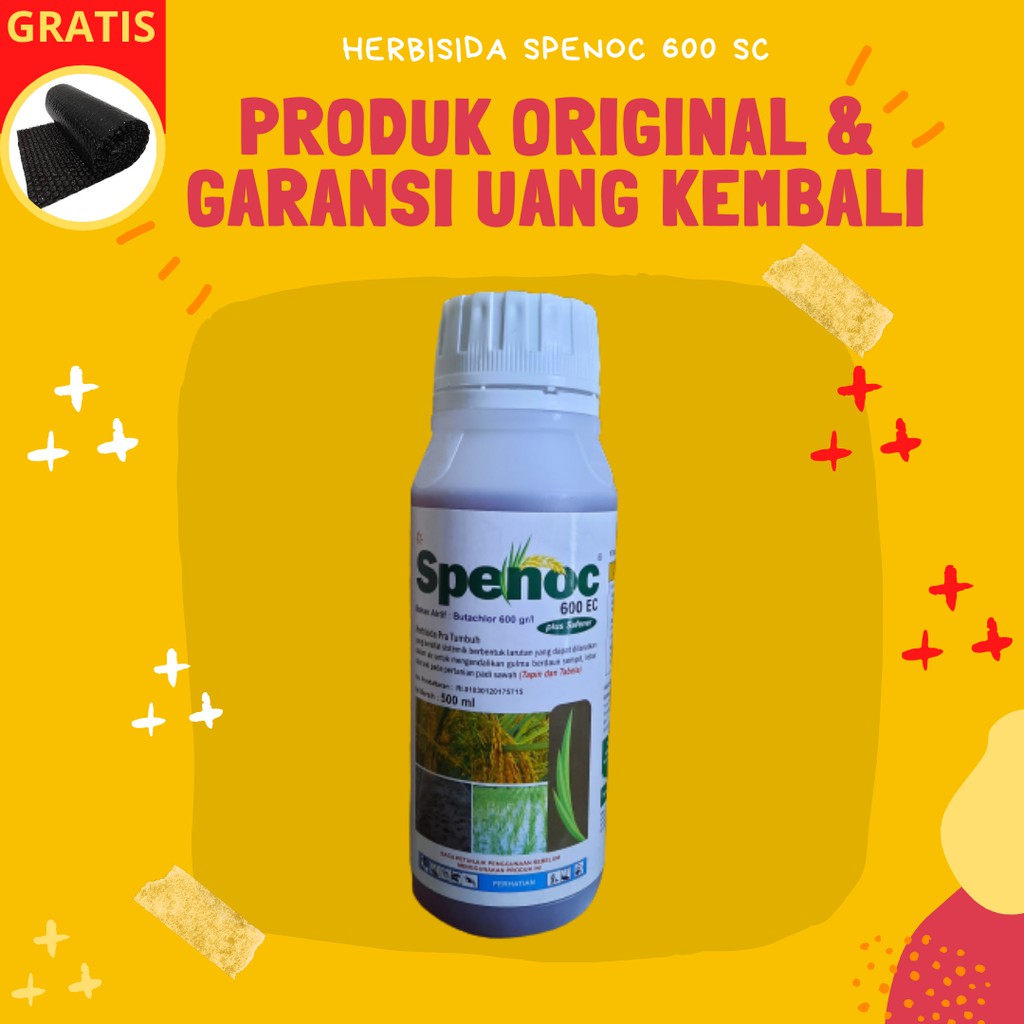 Herbisida Racun Obat Pembasmi Pembeku Biji Rumput Gulma Liar di Sawah - SPENOC 500 ml