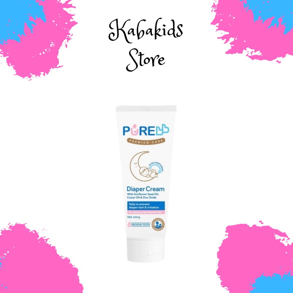 Pure Baby Diaper Cream 100gr - Kabakids Store