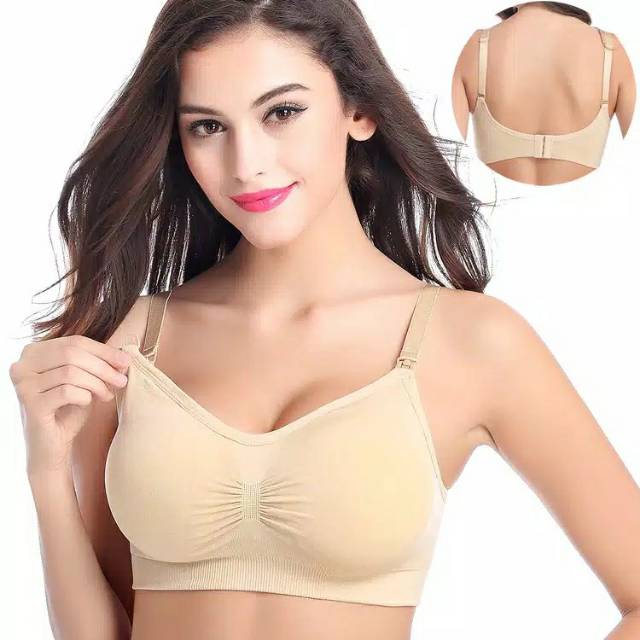 Bra Menyusui Bra Hamil Maternity Seamless Nursing Bra P41