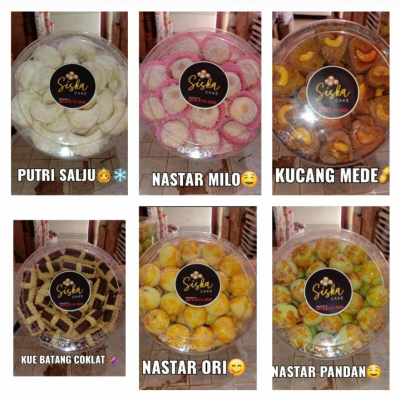 

aneka kue kering nastar, kue keju,kue kacang mede, kue coklat, nastar pandan