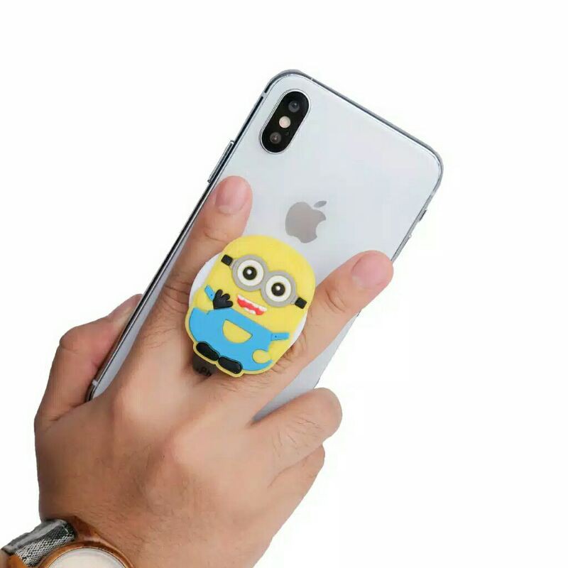 Pop Socket Stand Hp Socket 3D KARAKTER CARTOON / Pegangan HP Murah Lucu