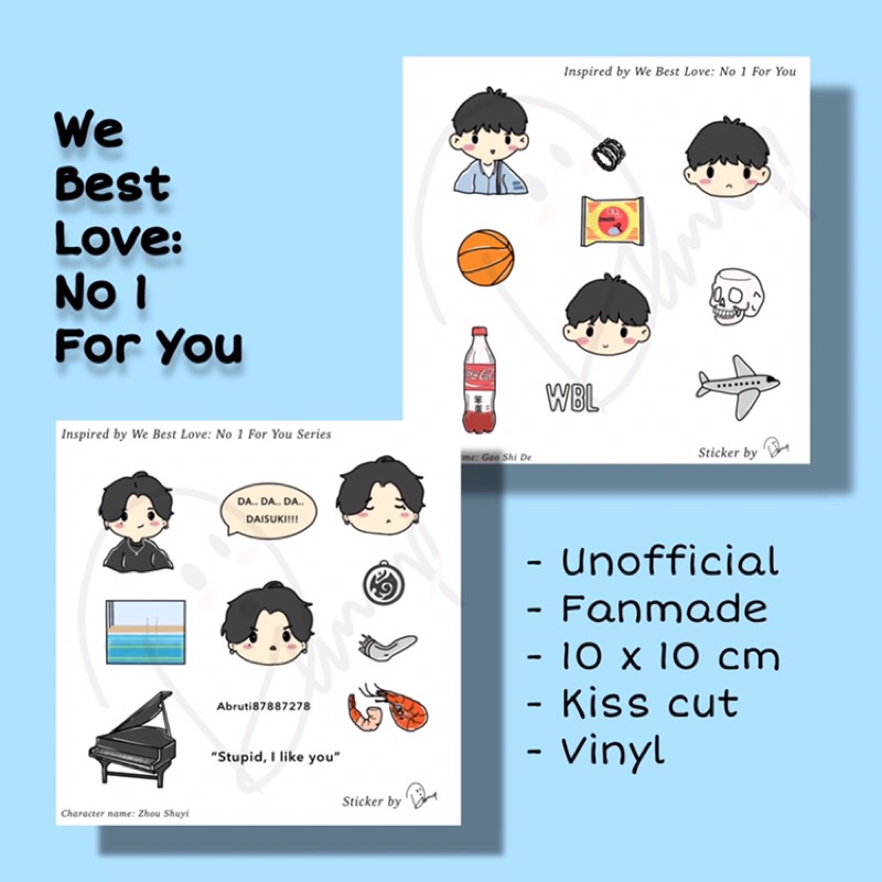 

WE BEST LOVE Stickers