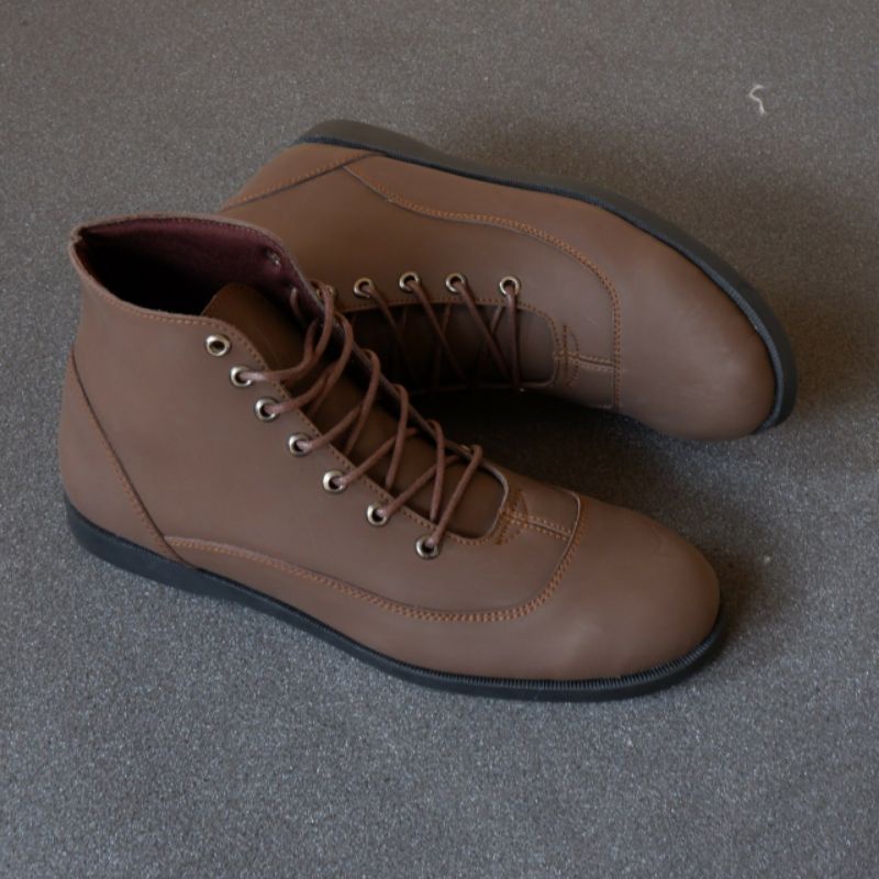 LANJAY Sepatu Boots Pria Klasik Casual Formal Kerja Fashion