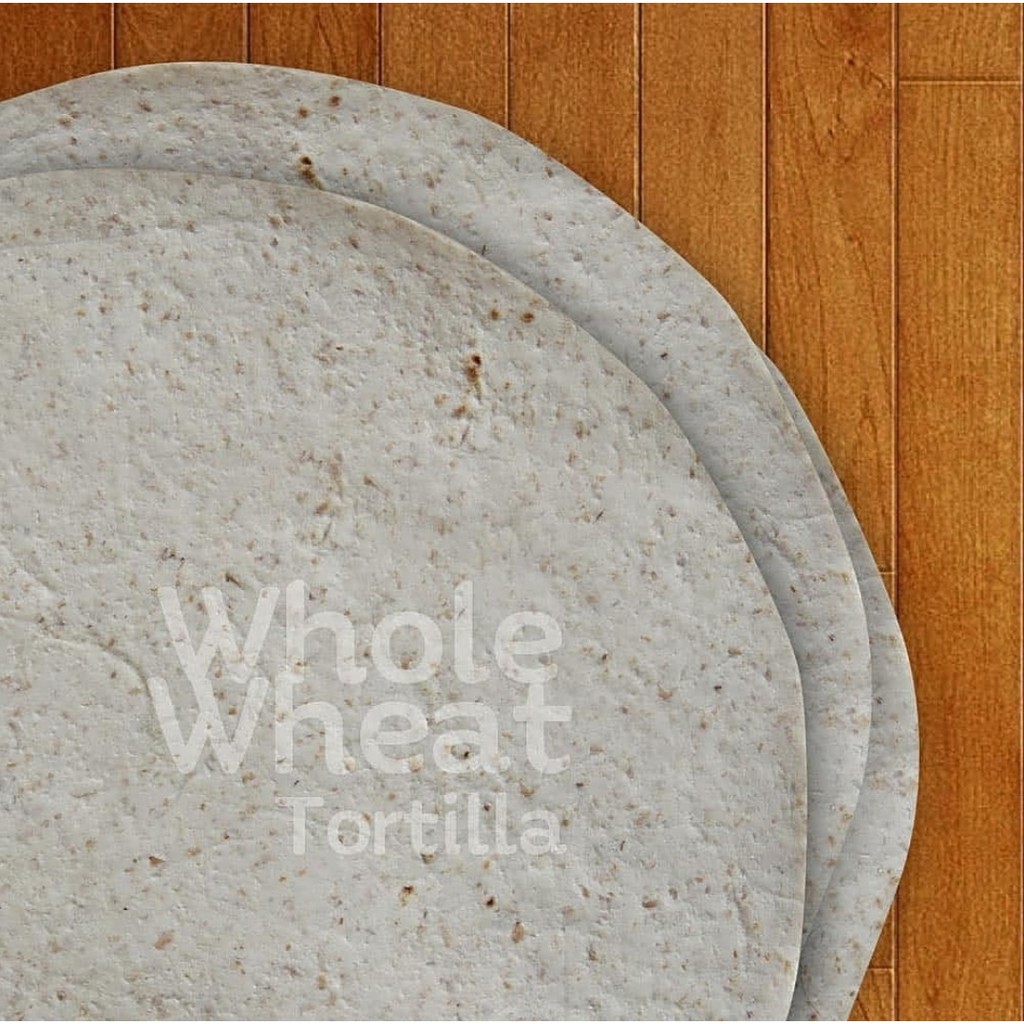 Tortilla GANDUM OMAR Premium Whole Wheat 25 cm