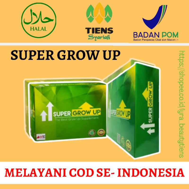 SUPER GROW UP | PENINGGI BADAN TIENS | HYPER GROW UP | GROW UP PREMIUM | PENINGGI BADAN
