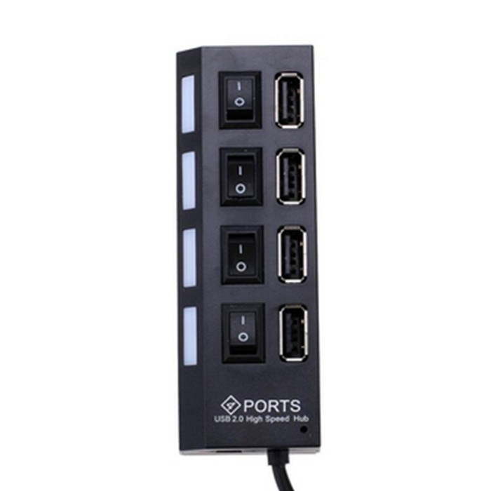 USB Hub 4 port saklar on/of(changer 4 port) - usb