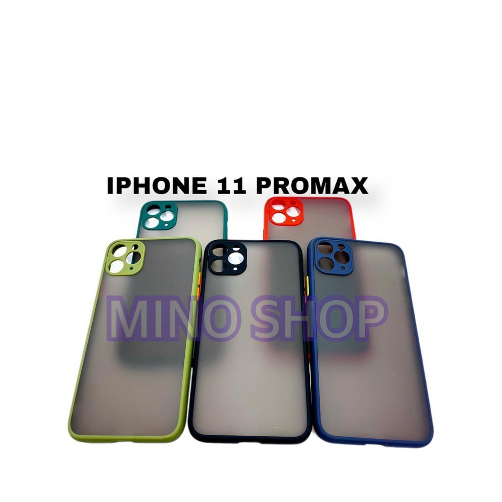 SOFTCASE IPHONE 11 PRO MAX - HARDCASE DOVE MYCHOICE PLUS PELINDUNG KAMERA - AERO CASE