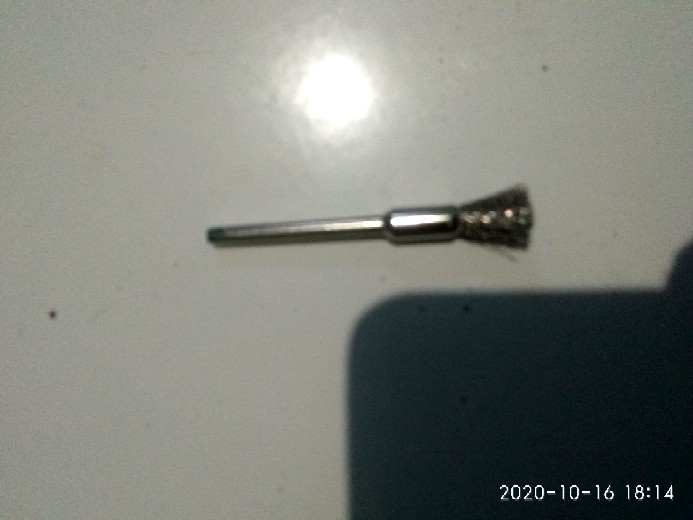 Mata Tuner Sikat Kawat Baja Silver