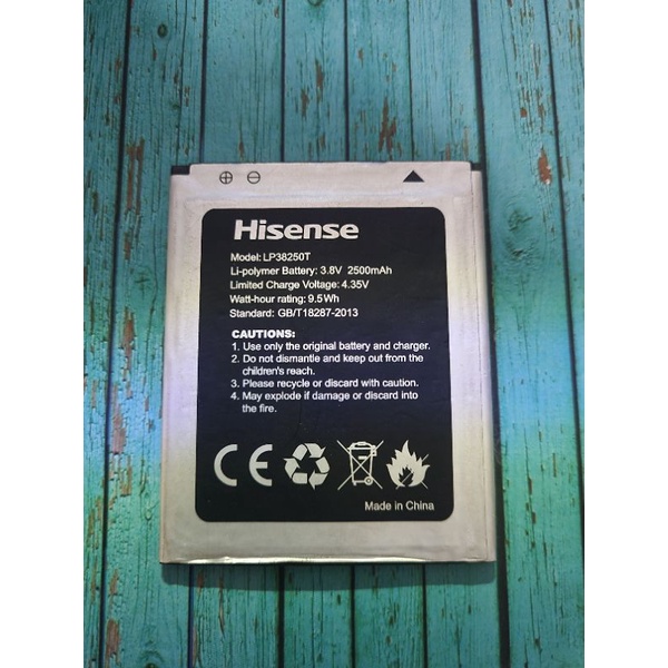 Baterai Batre Batu  Handphone Hisense LP38250T Pureshot Plus HS-L695  Ori Copotan HP