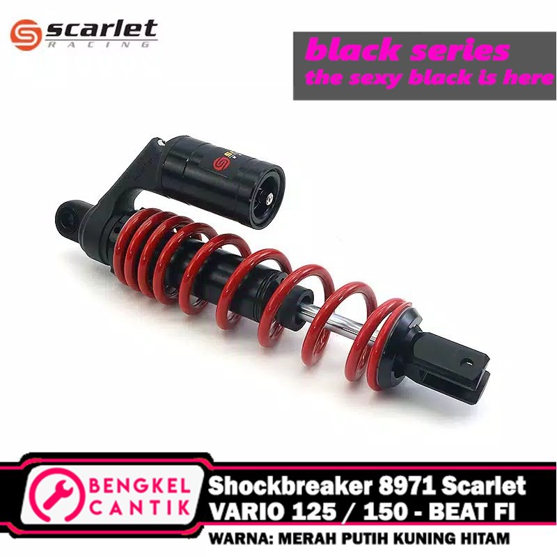Shockbreaker / Shock Belakang  Scarlet 8971 Beat FI/ Vario 125 Lama/ 125 led/ Vario 150 LED  Tabung 