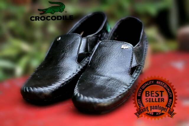 sepatu CROCODILE SLIP ON PRIA CASUAL TERLARIS HARGA GROSIR santai selop pria