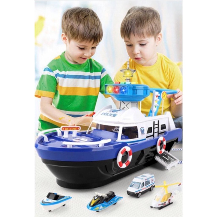 MAINAN ANAK EDUKASI KAPAL-KAPALAN DIECAST MOBIL PESAWAT SPEEDBOAT JET SKI