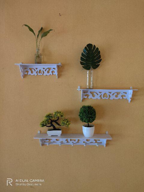 Rak Dinding Vintage 3in1