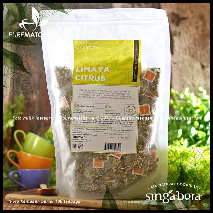 

Singabera Teh Premium Indonesia - Singabera Limaya Citrus Tea 1 Tb