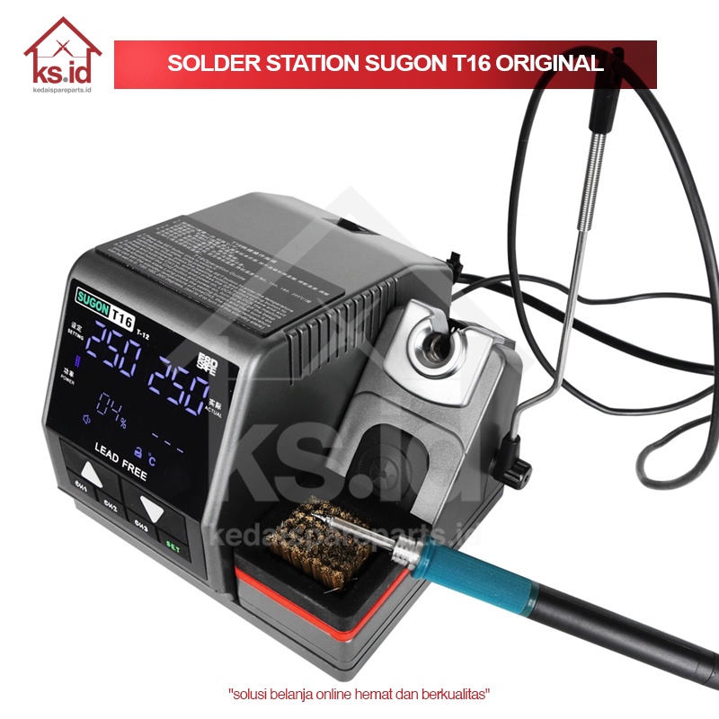 Solder Station Sugon T16 Original Free Mata Solder T12 / SOLDER STATION SUGON T16 ORIGINAL / Solder 