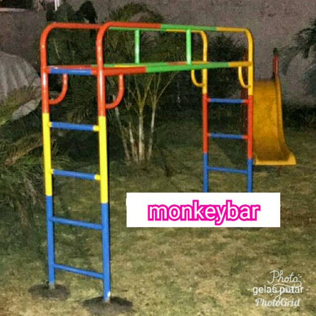 Monkey bar anak mainan anak panjatan playground anak feee ongkir jkt bekasi