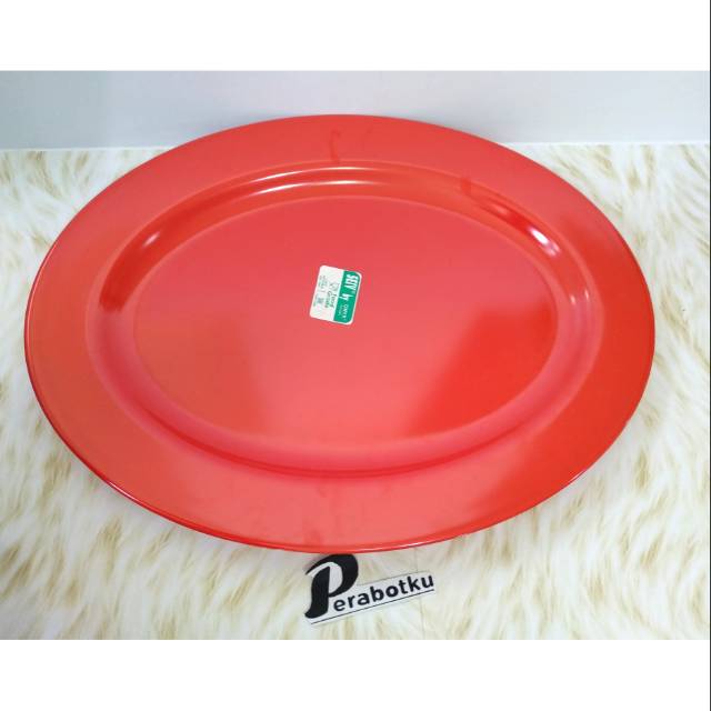 ONYX Piring Oval 16inch / Piring Saji Oval Melamin