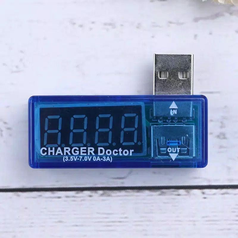 usb doctor volt dan ampere meter