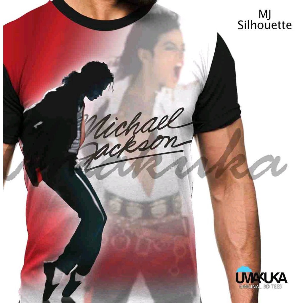 kaos distro musik MJ - kaos lengan panjang pendek - kaos polos belakang - kaos umakuka Diskon