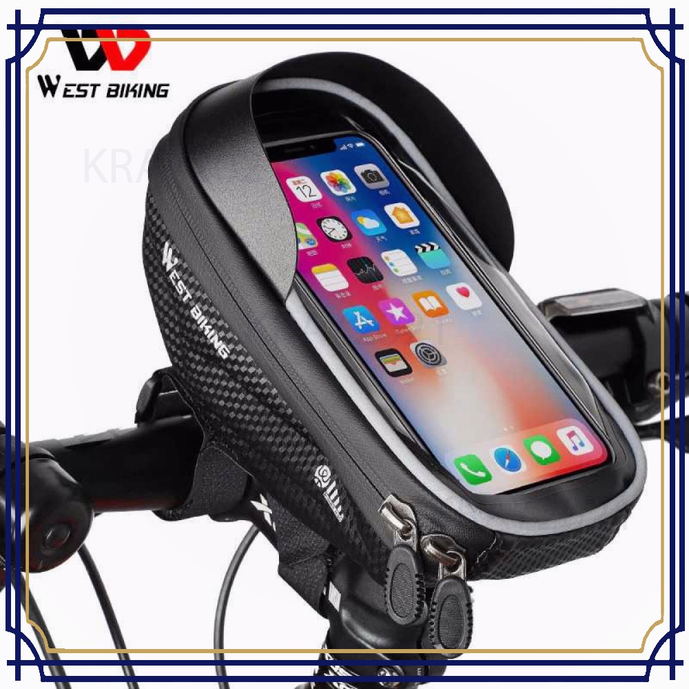 Tas Sepeda Waterproof Smartphone 6.5 Inch