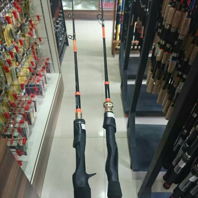 Joran kenzi trotone 180cm SPINNING dan casting pe 0.8 2.5