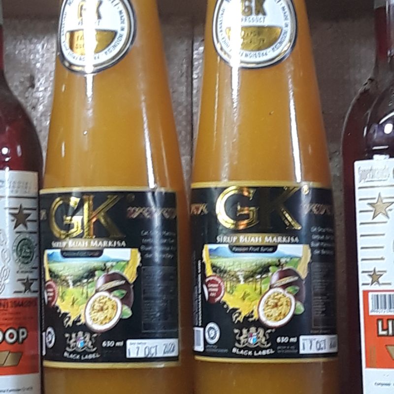 

sirup markisa GK kental 1botol