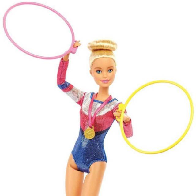 Barbie Gymnastics Playset Doll