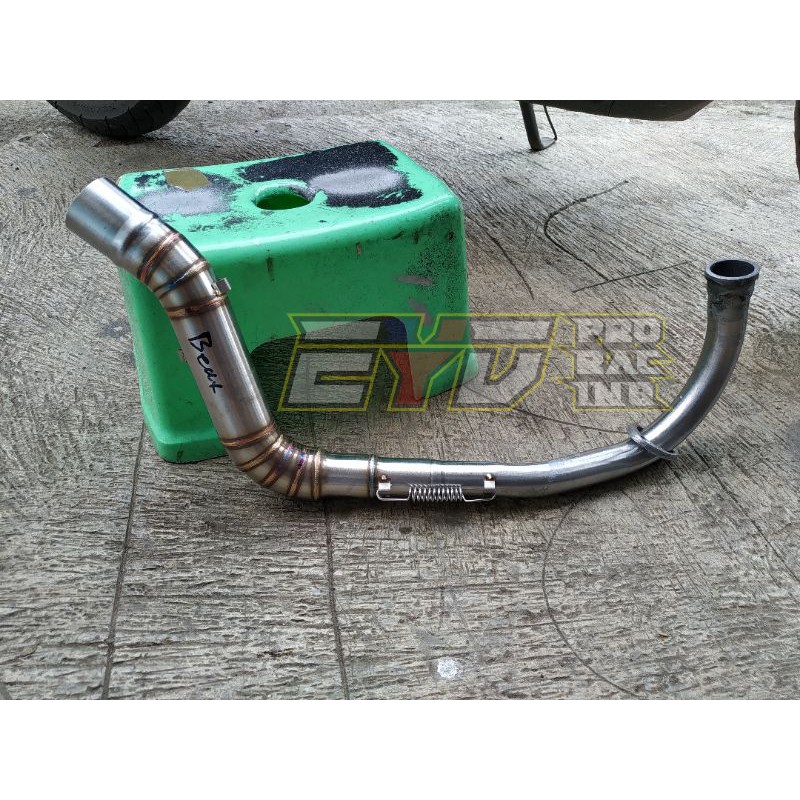 Leher/pipa Knalpot Honda Beat Fi kolong bawah inlet 38