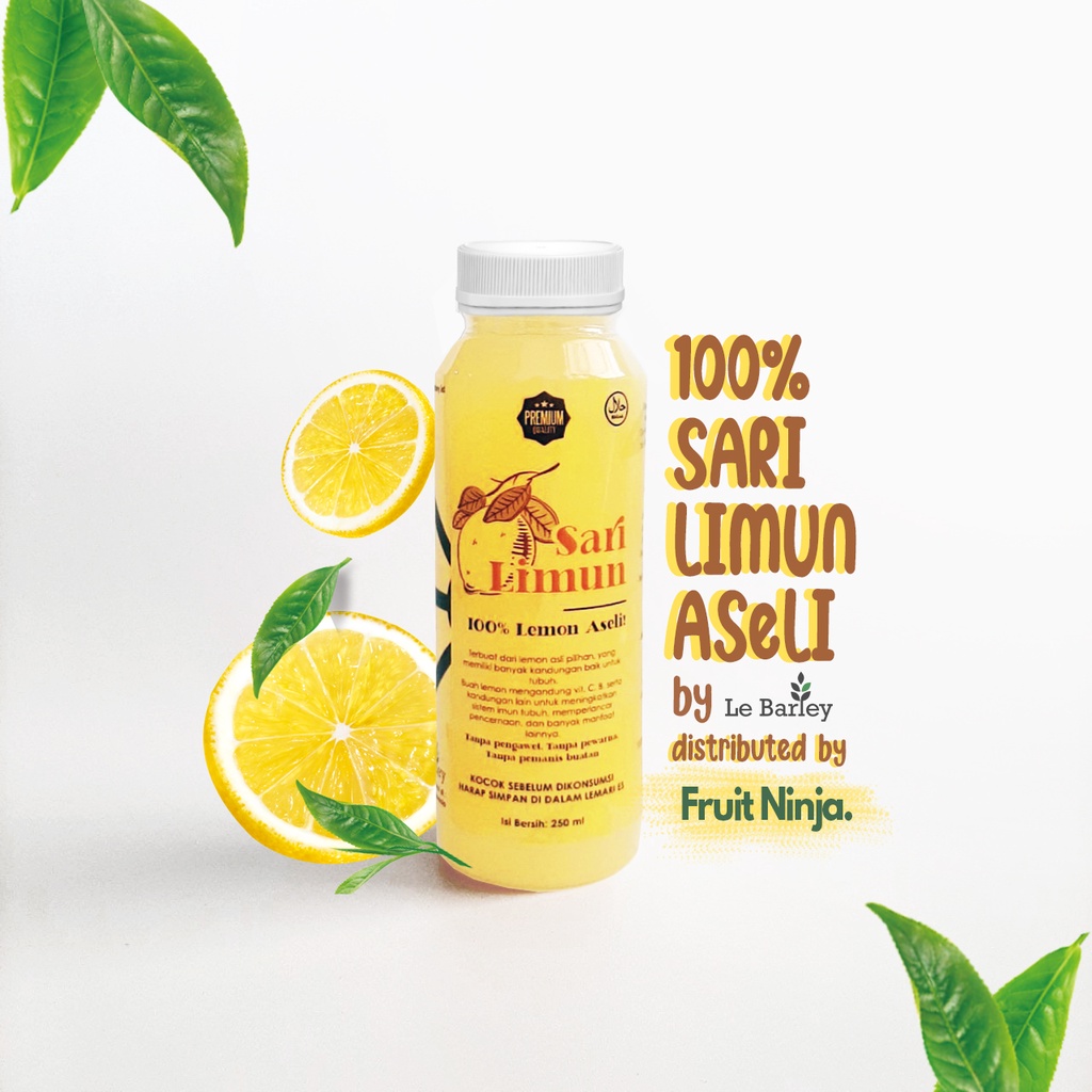 

Sari Lemon Asli / Sari Limun Aseli /Lemonade (250ml)