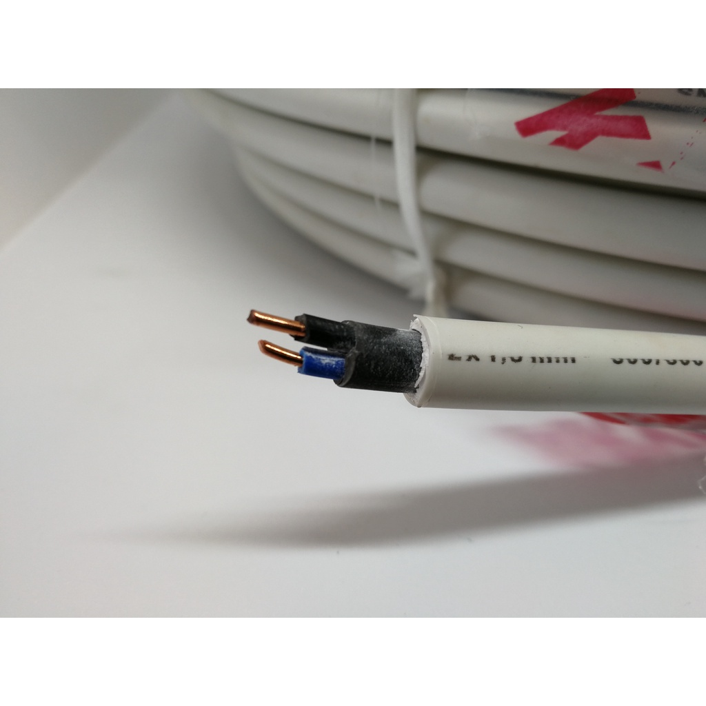 Kabel Listrik Kawat KARYA NYM 2x1,5 2x1.5 50 meter (50m)