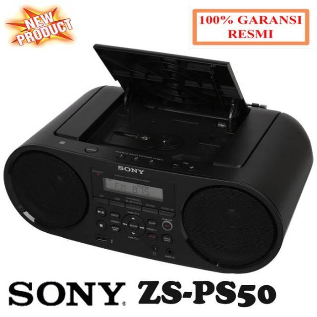 SONY BOOMBOX ZS - PS50 - BLACK