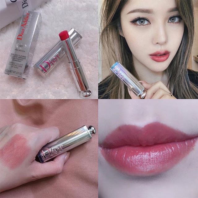 dior addict pink lipstick