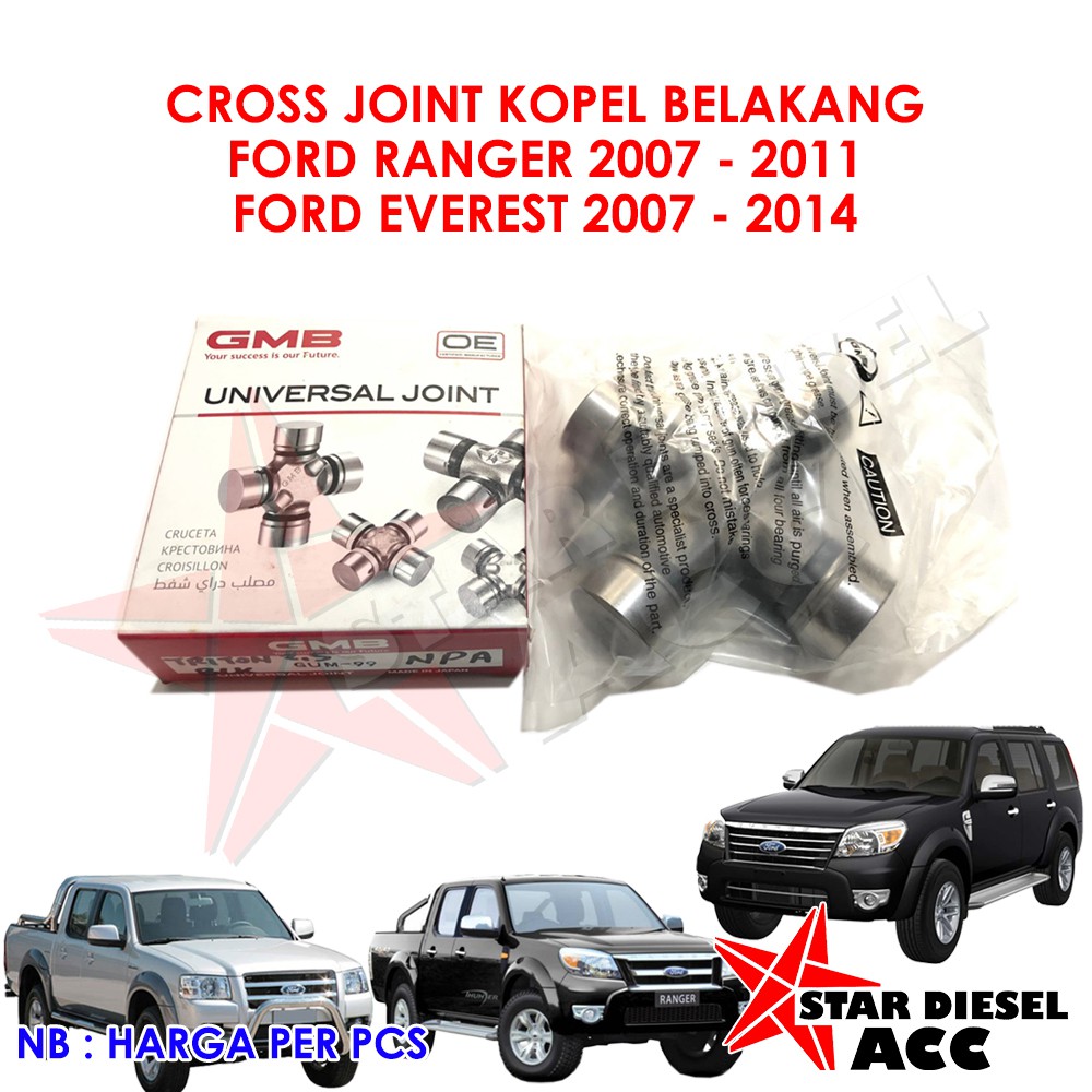 CABANG 4 KOPLING FORD RANGER BELAKANG SILANG 4 CROSS JOINT FORD EVEREST BELAKANG NEW