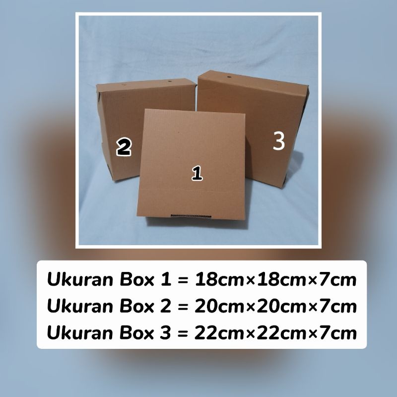 

Box Hampers / Paket Box,Pita, dan Card