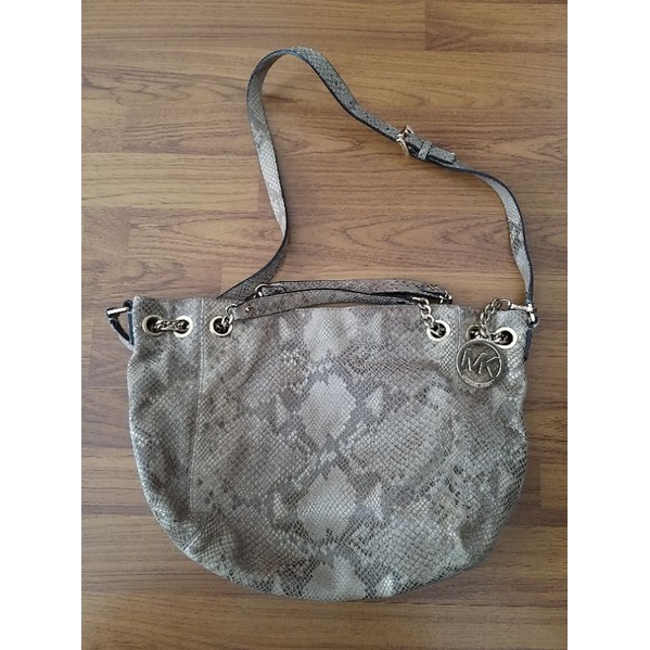 Sale MK snake skin sling bag preloved (nett)