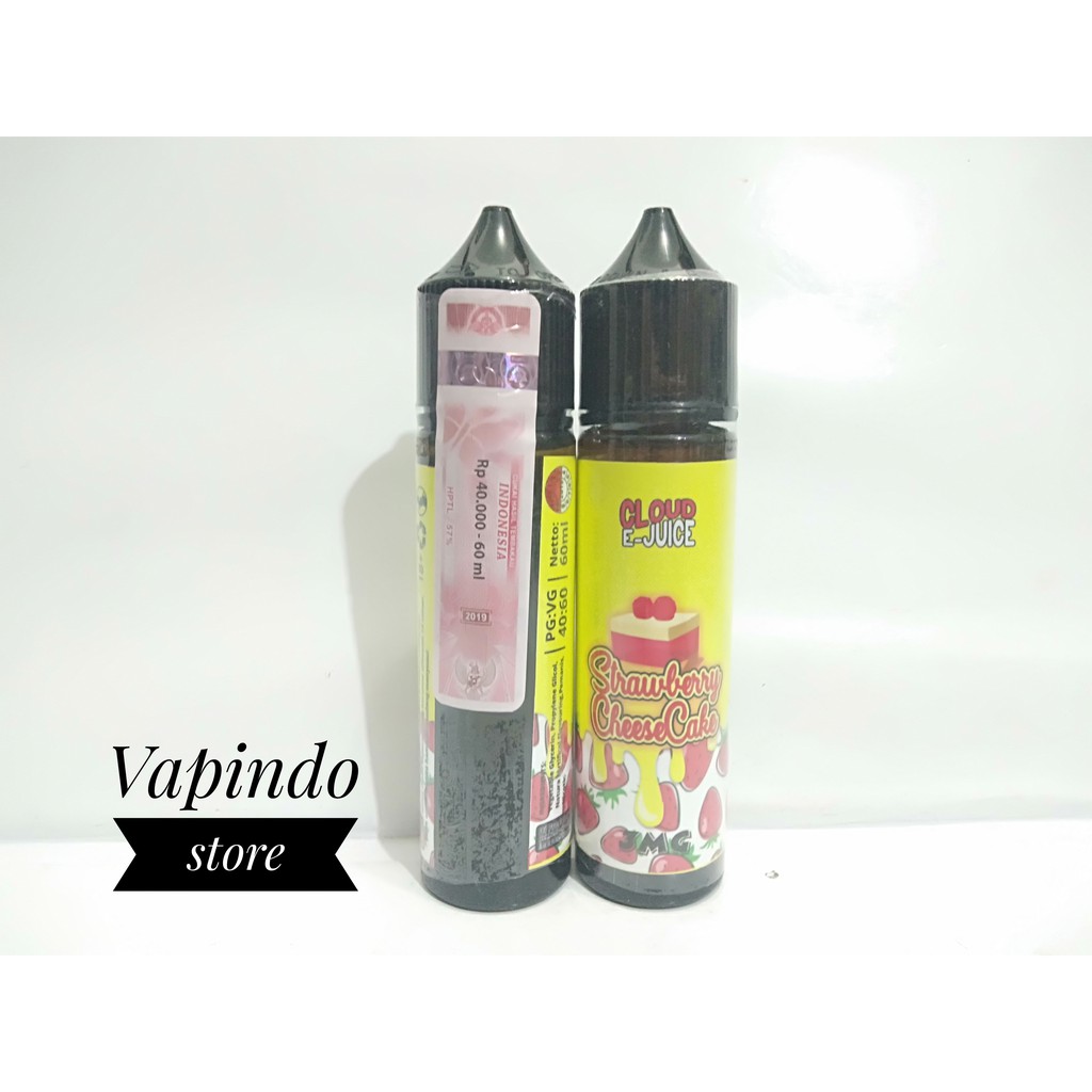 [3MG] CLOUD EJUICE STRAWBERRY CHEESECAKE 60ML TOR PREMIUM LIQUID VAPE