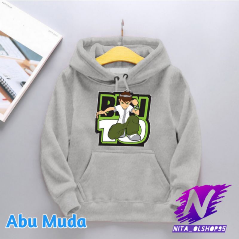 Hoodie ben10 Hoodie sweater anak murah Hoodie anak ben 10