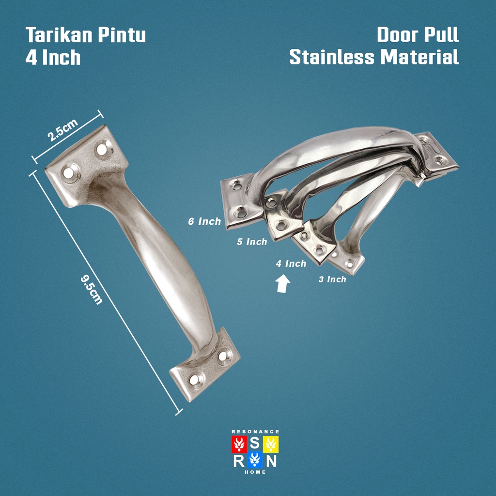 Tarikan Laci 4 Inch / Gagang Laci Resonance Home