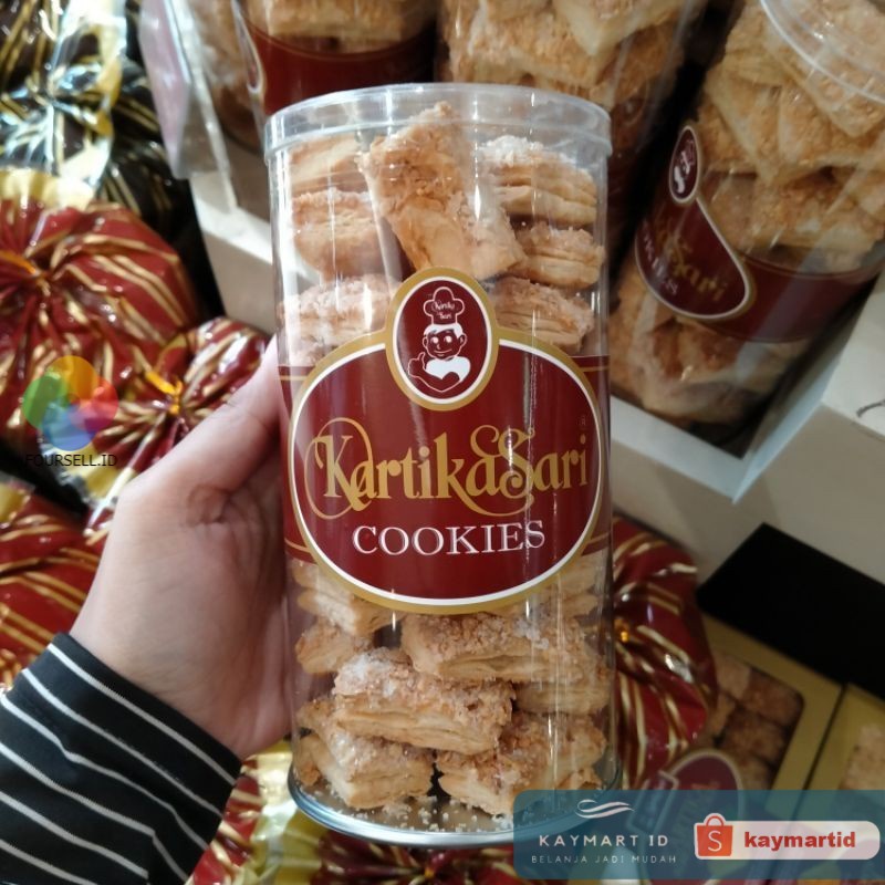 

Kartika Sari - Almond Cookies Tabung Kecil Oleh Oleh Bandung Kartikasari