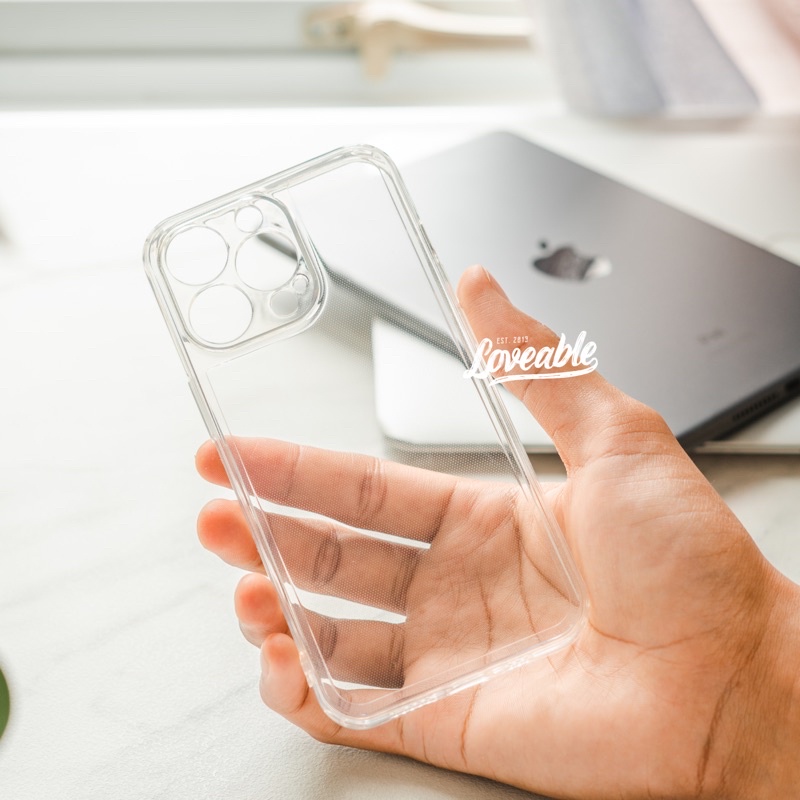 transparent invisible square case for iphone 7 8 plus x xs max xr 11 12 13 promax