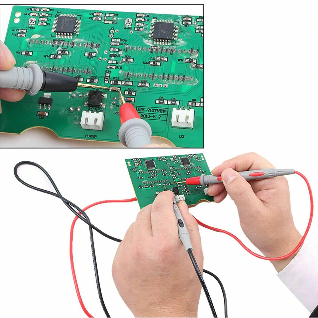 Solighter Multimeter Test Leads Alat Ukur Inspeksi Tester Listrik Probe